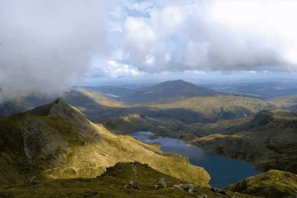 Snowdon wales uk