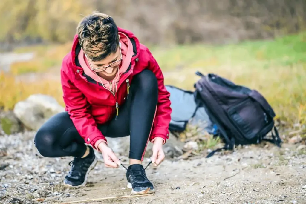 hiking shoes