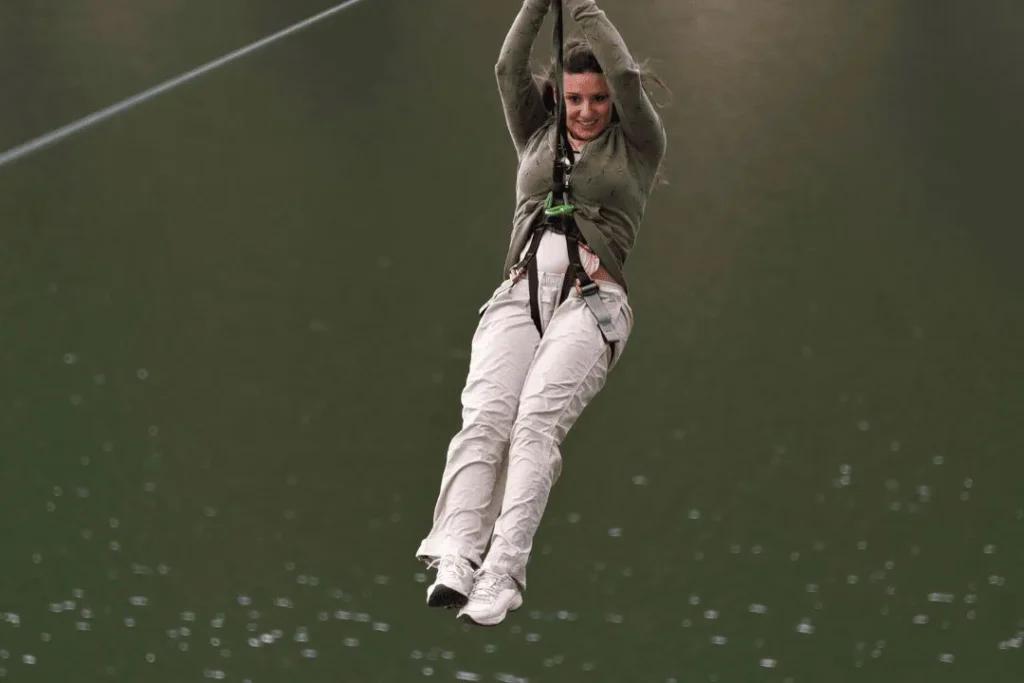 Ziplining