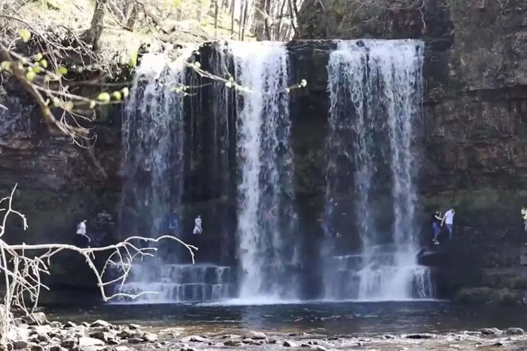 four waterfall in wales